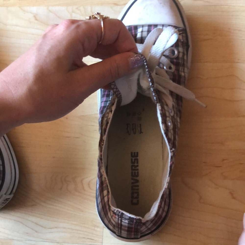 Converse chuck Taylors plaid - Picture 8 of 8